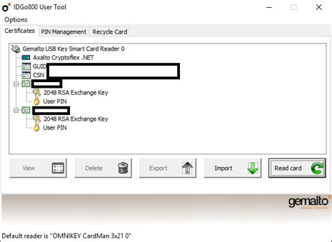 gemalto smart card not recognized|Gemalto smart card software.